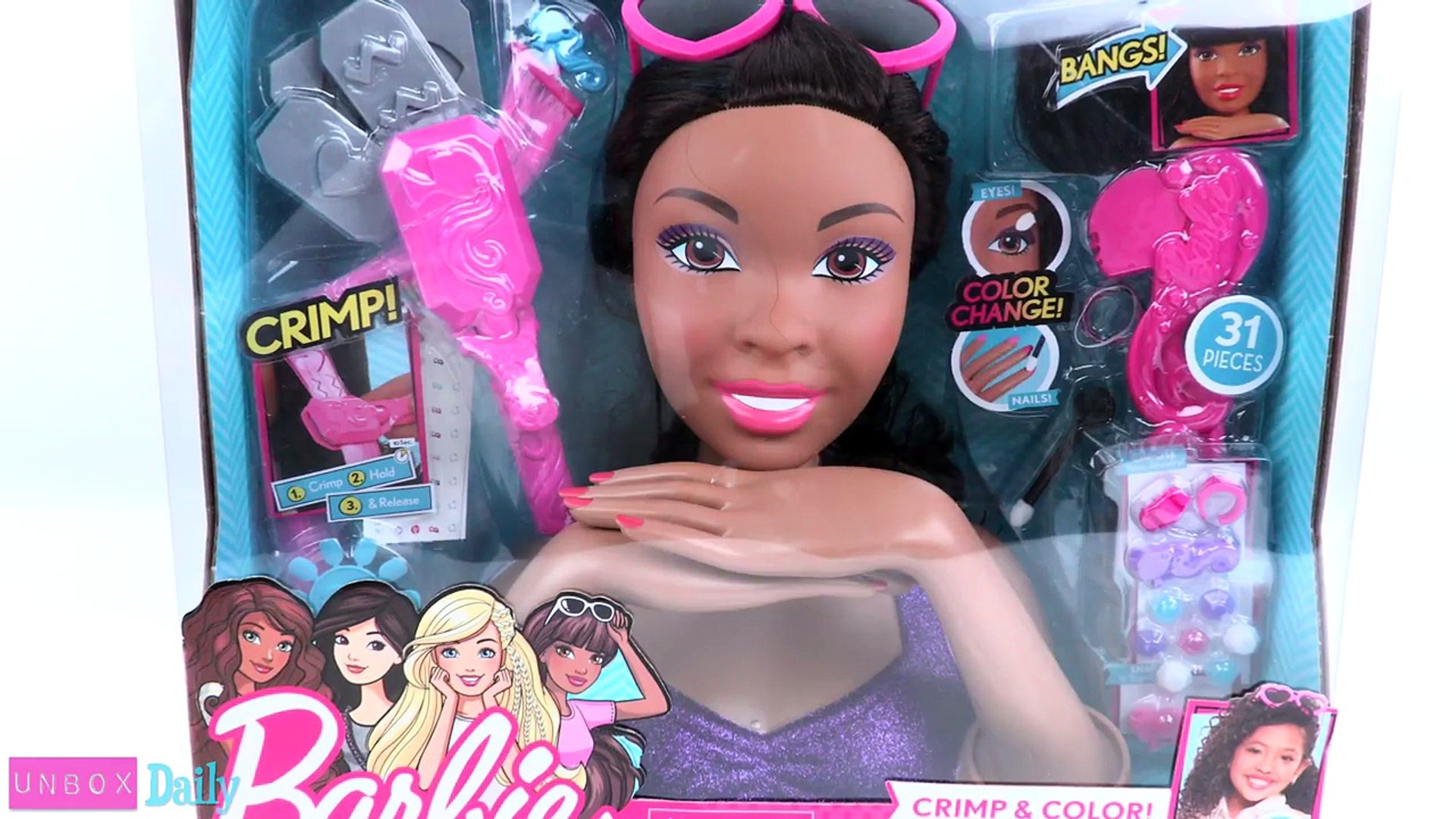 barbie deluxe styling head australia