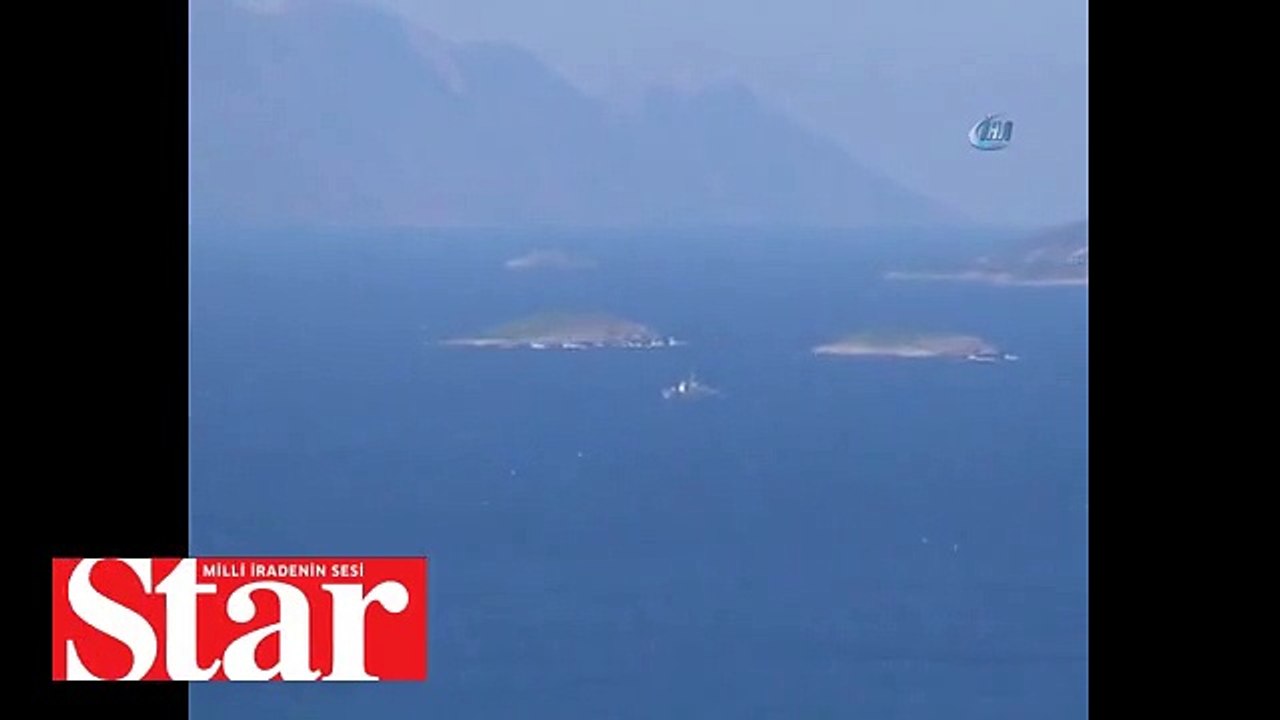 Türk askerini görünce geri çekildiler