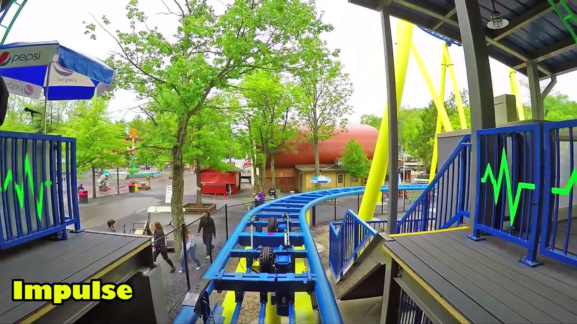 Roller Coasters Of Knoebels Amusement Resort All Of Them Video Dailymotion - riding fastest roller coaster in roblox point theme park 2