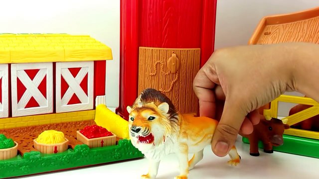 Old Mac donald Farm Attacked By ZOO Animals/Farm Animals Nursery Rhyme/Tror Getting Animals farm