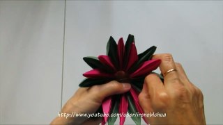 TUTORIAL - Simple and Easy to make Lotus Flower (蓮花)