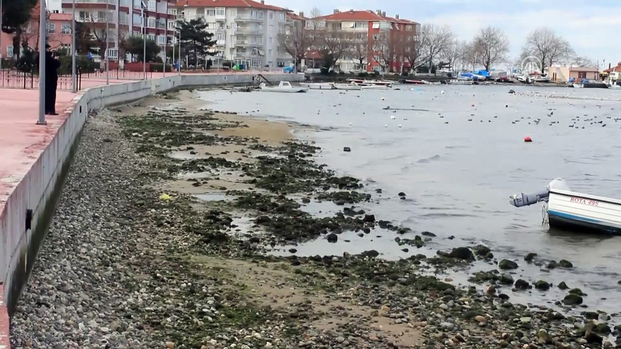 Deniz suyu 10 metre çekildi - YALOVA