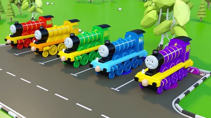 Smile Monster Trucks Colors for Kids - Learning Educational Video | Learn Toy Vehicles with Songs