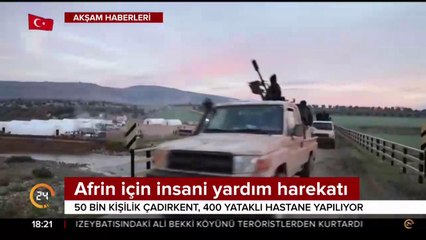 Afrin için insani yardım harekatı