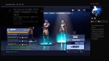 Live PS4-fornite