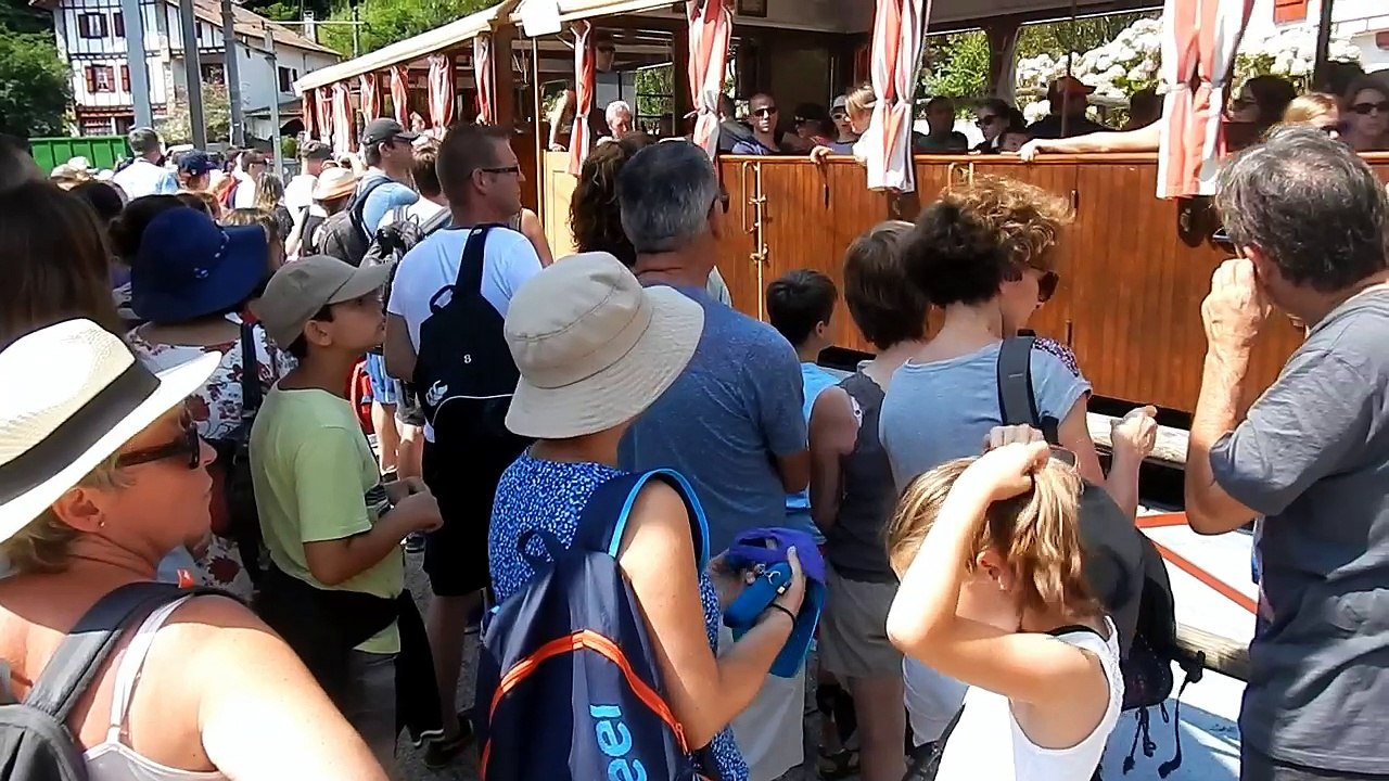 Le petit train à crémaillère de la Rhune