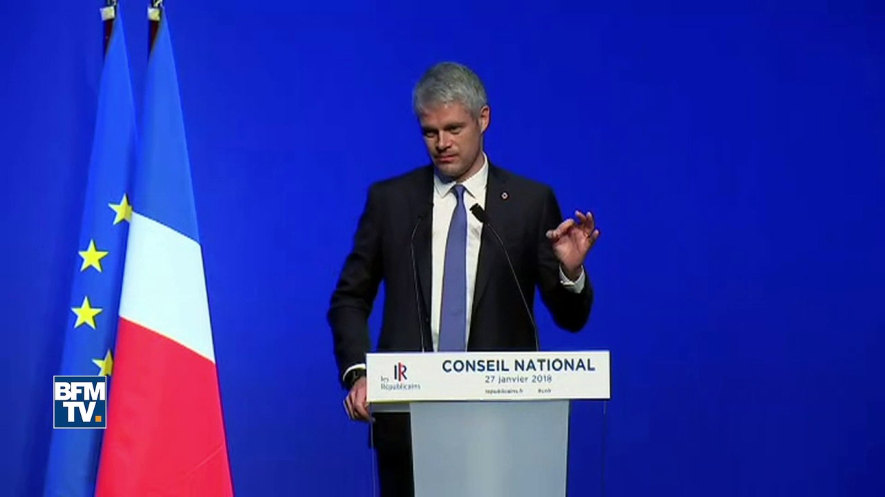 "Je ne cherche pas à retenir ceux qui ne veulent pas rester dans notre famille politique", déclare Wauquiez