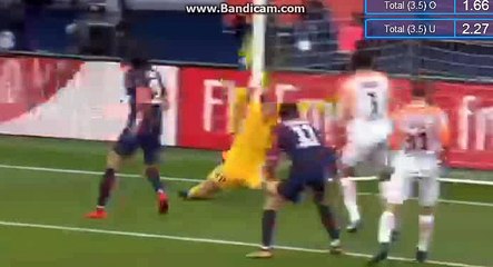 Half Time Goals - PSG 2-0 Montpellier