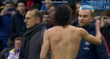 Edinson Cavani Goal - PSG 1-0 Montpellier