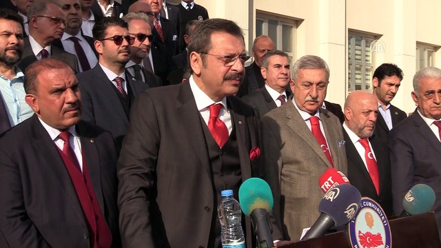 Esnaf ve işçi sendikaları temsilcileri, Hatay'da