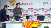 Göztepe-Kayserispor maçının ardından - Göztepe Teknik Direktörü Tuna - İZMİR