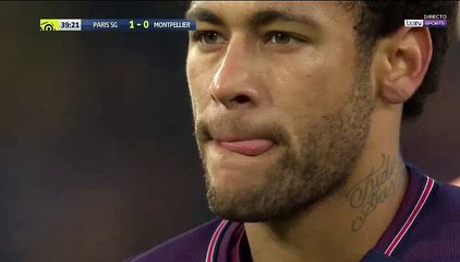 Neymar (Penalty) Goal HD -Paris SG	2-0	Montpellier 27.01.2018