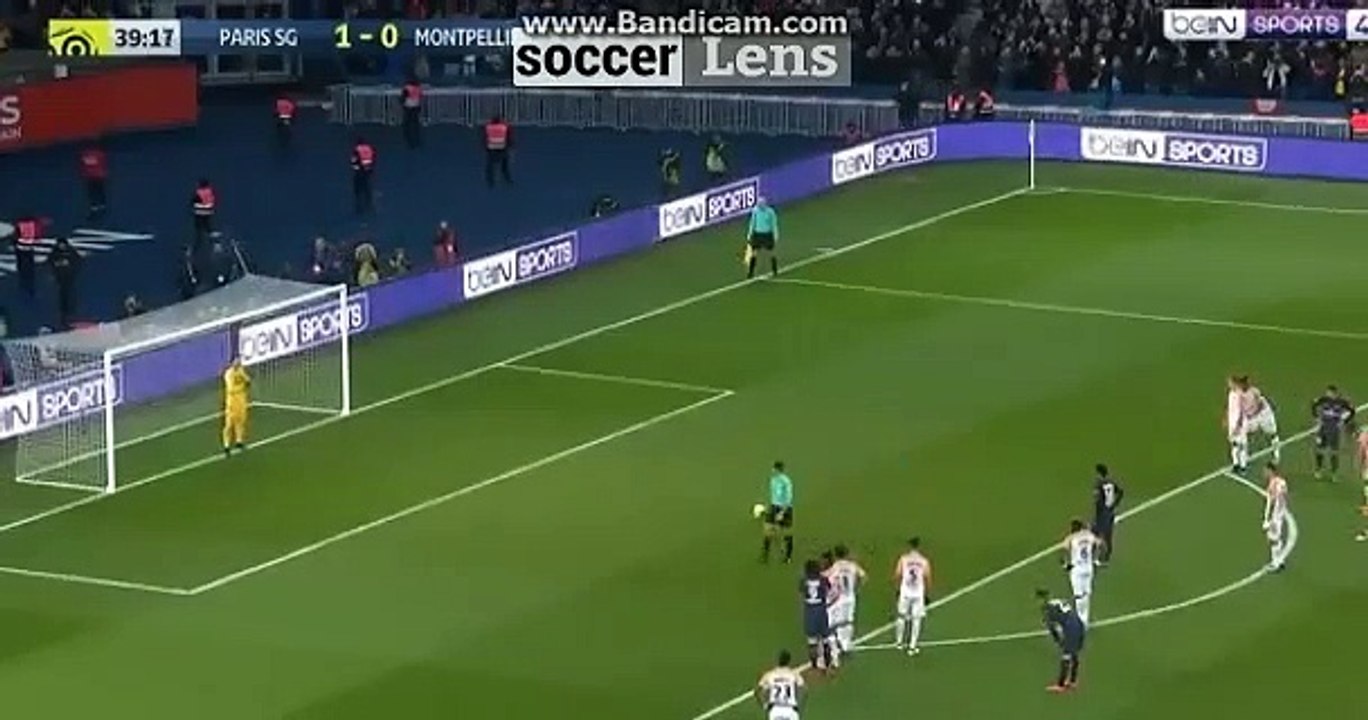 Neymar Penalty Goal HD - PSG 2-0 Montpellier 27.01.2018