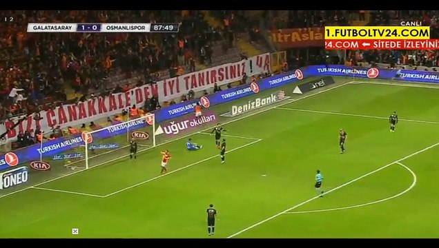 Gomis B. Goal HD - Galatasaray 2-0 Osmanlispor 27.01.2018