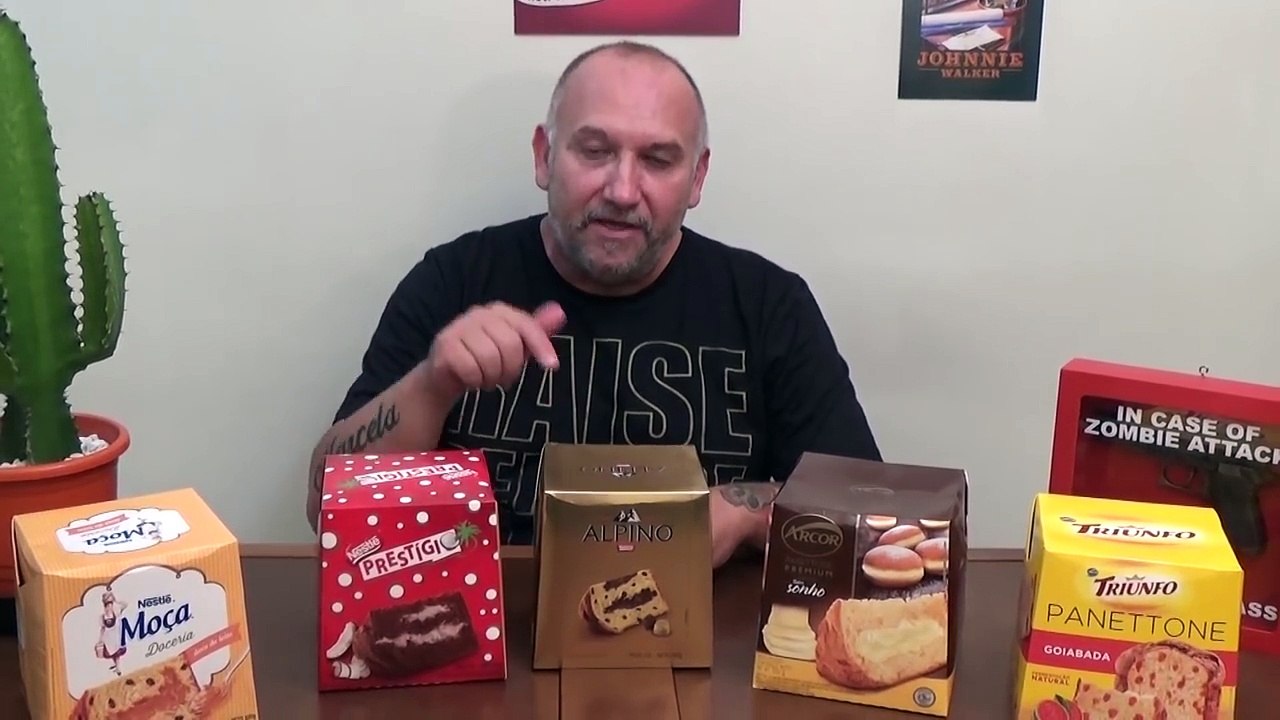 Antes de Comprar #24 - Panetones: Goiabada + Alpino + Prestigio + Moça + Sonho