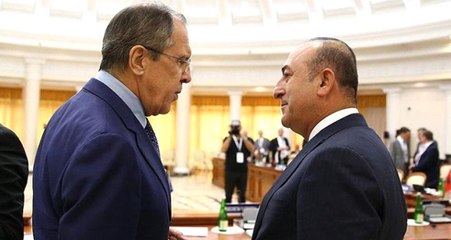 Dışişleri Bakanı Çavuşoğlu, Rus Mevkidaşı İle Görüştü