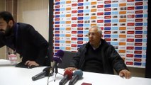 Elazığspor-Eskişehirspor maçının ardından - Teknik Direktörler Kalpar ve İldiz - ELAZIĞ