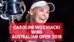 Australian Open 2018: Caroline Wozniacki wins women's title