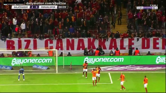 Bafetimbi Gomis Goal HD - Galatasaray 2 - 0 Osmanlispor - 27.01.2018 (Full Replay)