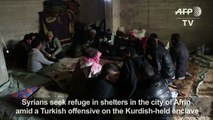 Displaced Syrians seek refuge in Afrin city