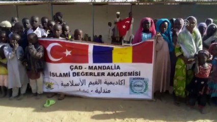 Çad'lı öğrencilerden 'Zeytin Dalı Harekatı'na' destek - ANKARA