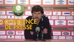 Conférence de presse RC Lens - US Orléans (0-1) : Eric SIKORA (RCL) - Didier OLLE-NICOLLE (USO) - 2017/2018