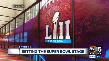 Valley company providing signage for Super Bowl LII