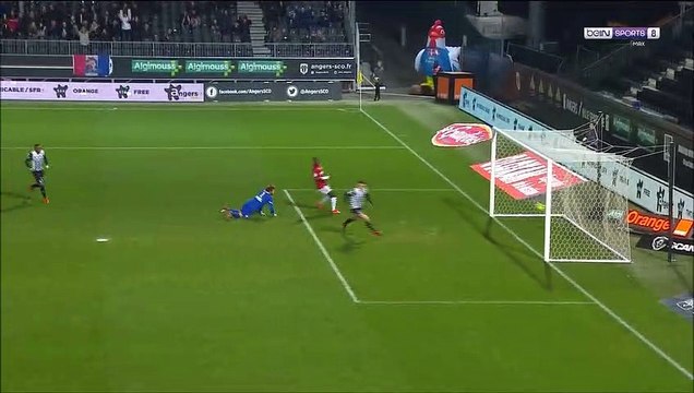 1-0 Pierrick Capelle Goal France Ligue 1 - 27.01.2018 Angers SCO 1-0 Amiens SC