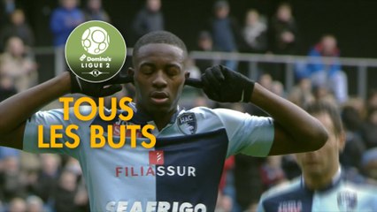 Tous les buts de la 23ème journée - Domino's Ligue 2 / 2017-18