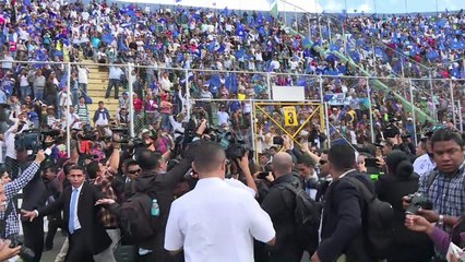 Hernández comienza segundo mandato en Honduras con protestas