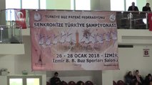 Türkiye Senkronize Buz Pateni Şampiyonası Başladı