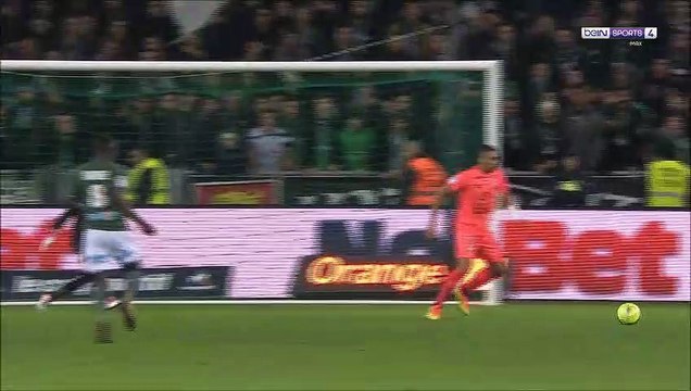 1-1 Paul-Georges Ntep Goal France Ligue 1 - 27.01.2018 AS Saint-Étienne 1-1 SM Caen