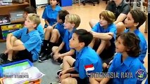 Ketika Anak Anak Negara Lain Nyanyikan Lagu Indonesia Raya