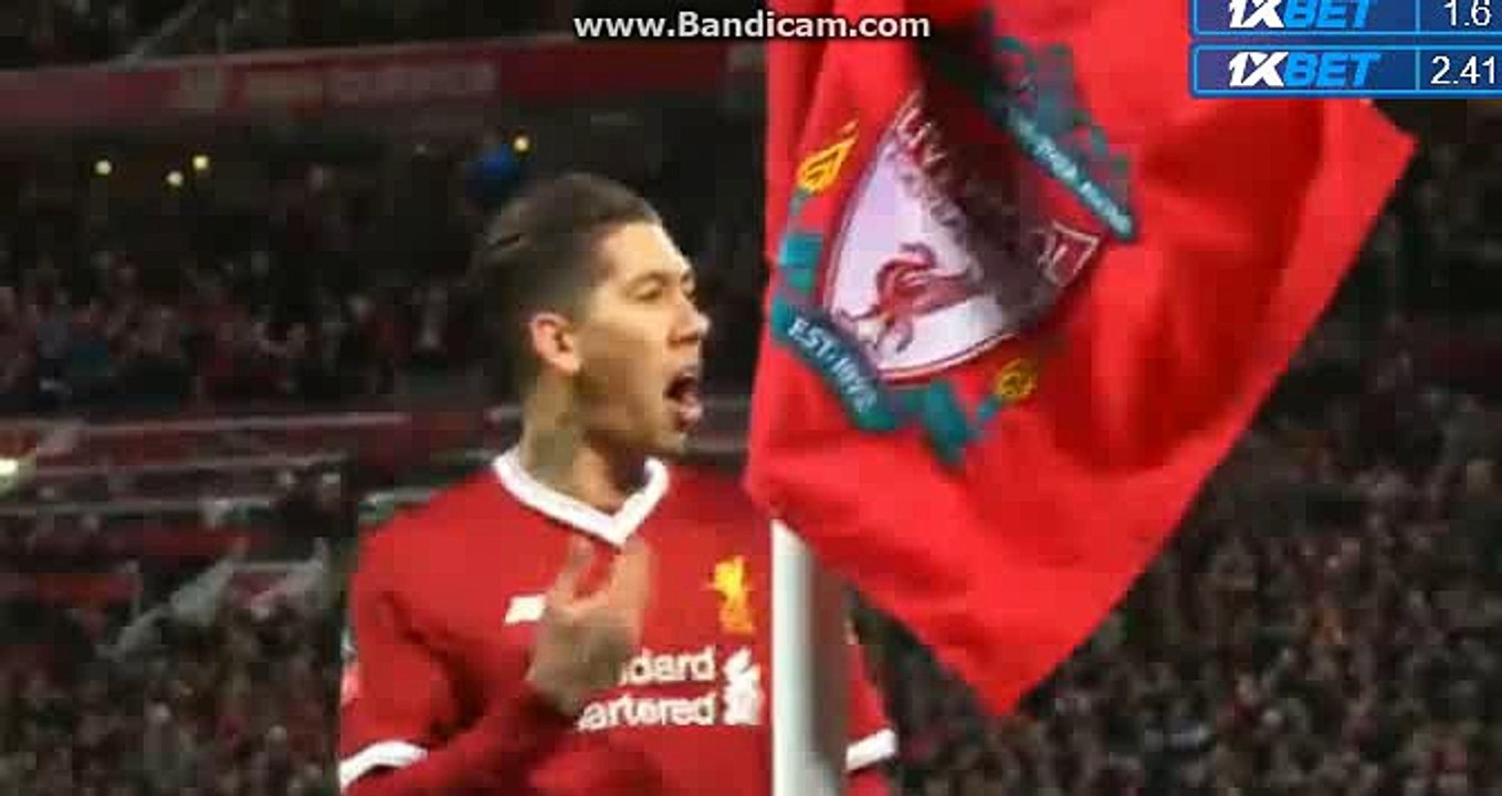 Roberto Firminho Goal - Liverpool 1-0 WBA