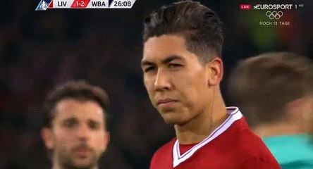 Firmino Roberto (Penalty missed) HD - Liverpool	1-2	West Brom 27.01.2018