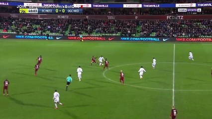 Nolan Roux Goal HD - FC Metz 1 - 0 OGC Nice - 27.01.2018 (Full Replay)