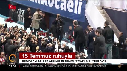 Harekat sürecek mesajı