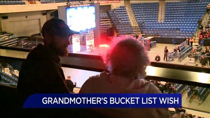 下载视频: `This is Better Than Bingo!` Grandmother Surprised Tickets to WWE Event