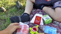 Славный Обзор Skylanders игрушки Хеппи Мил МакДональдс Littlest toys Unboxing Happy Meal McDonalds