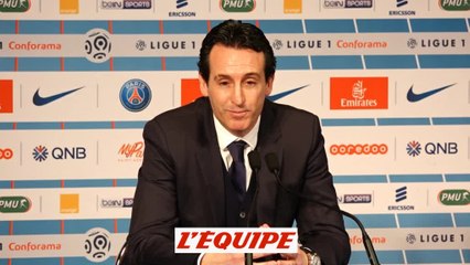 Foot - L1 - PSG : Emery «Cavani mérite son record»