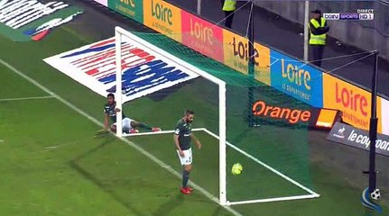 Saint-Etienne 2-1 Caen - les Buts - 27.01.2018