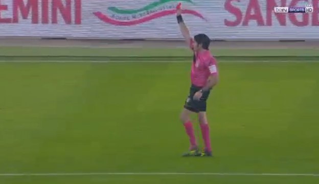 Fabrizio Cacciatore Red Card HD - Chievo Verona 0-0 Juventus