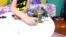 PAULINHO E LEGO MINECRAFT O PORTAL DO FIM - Crianças Brincando com Brinquedos Lego
