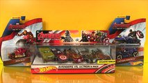 Avengers: Age of Ultron Hotwheels 5 Pack And Iron Man & Captain America Hotwheels Motorcycles!