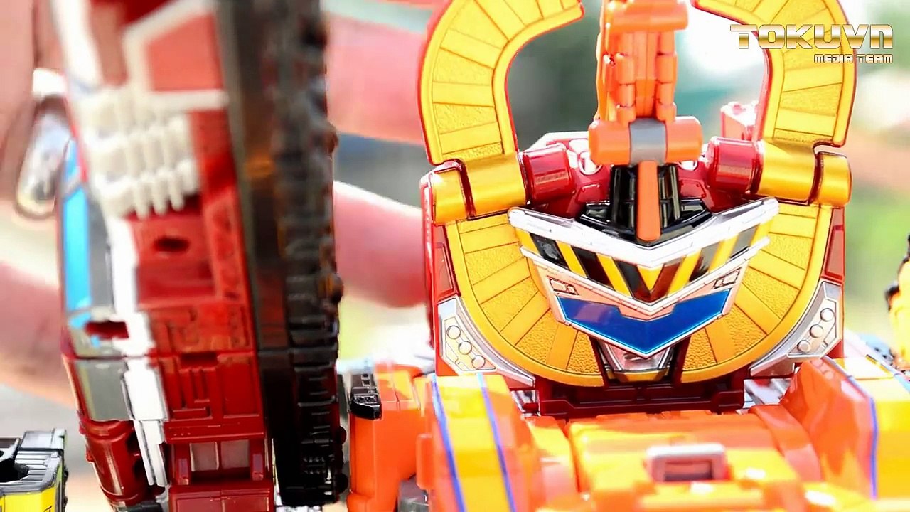 All DX Gattai Ressha Sentai ToQger new! DX 烈車戦隊トッキュウジャー! Power Ranger Train Force!