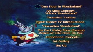 Alice in Wonderland (1951, new) DvD Menu Walkthrough