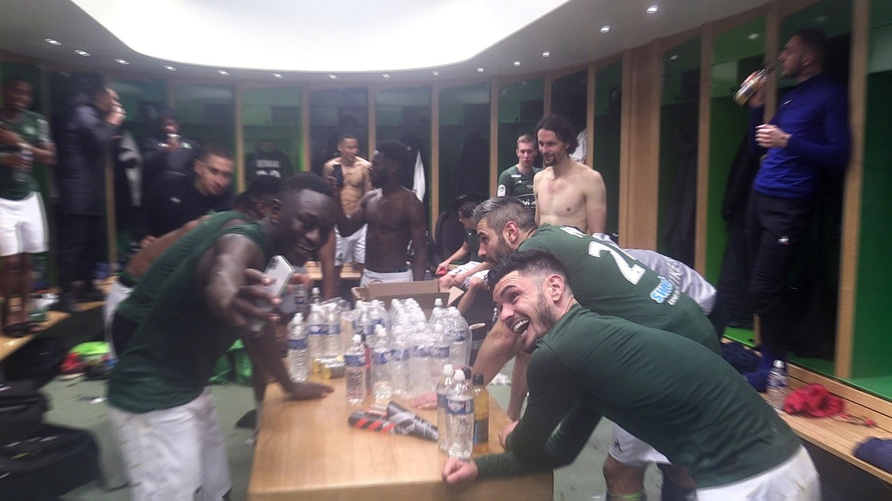 ASSE 2-1 SM Caen: la joie des Verts !