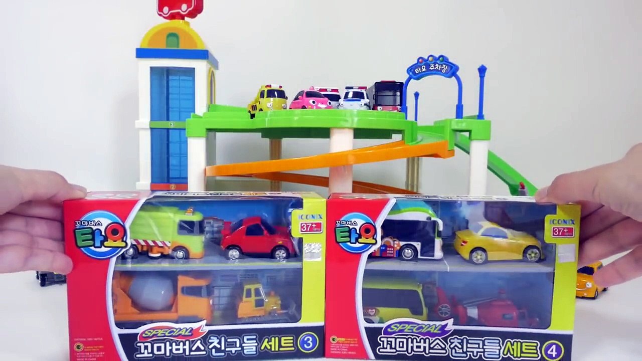 TAYO Police Station & Special ICONIX TAYO Friends Toys
