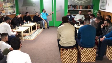 Hollanda'da saldırıya uğrayan camiye Denk Partisinden ziyaret - ROTTERDAM