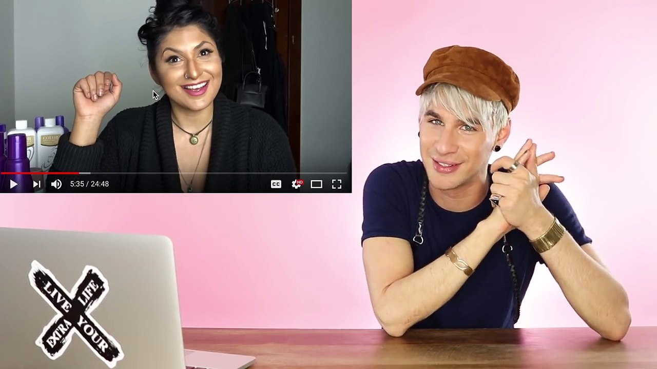 HAIRDRESSER REACTS TO BOX DYE BLEACH FAIL! |bradmondo